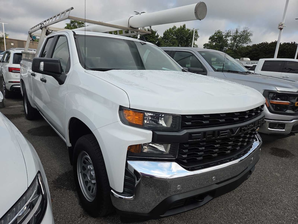 Used 2021 Chevrolet Silverado 1500 Work Truck 2WD Double Cab 147 Truck Double Cab