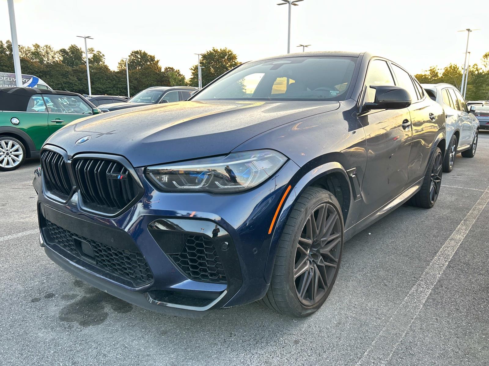 Used 2022 BMW X6 M Base with VIN 5YMCY0C04N9J46784 for sale in Knoxville, TN