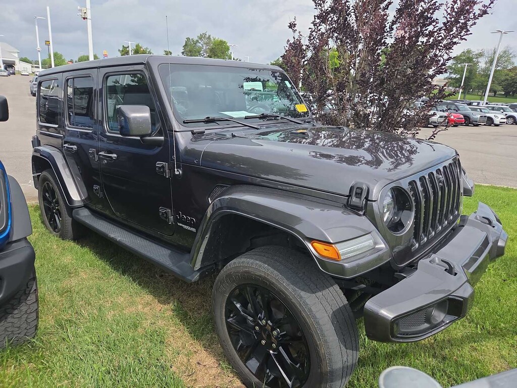 Used 2021 Jeep Wrangler Unlimited Sahara High Altitude SUV