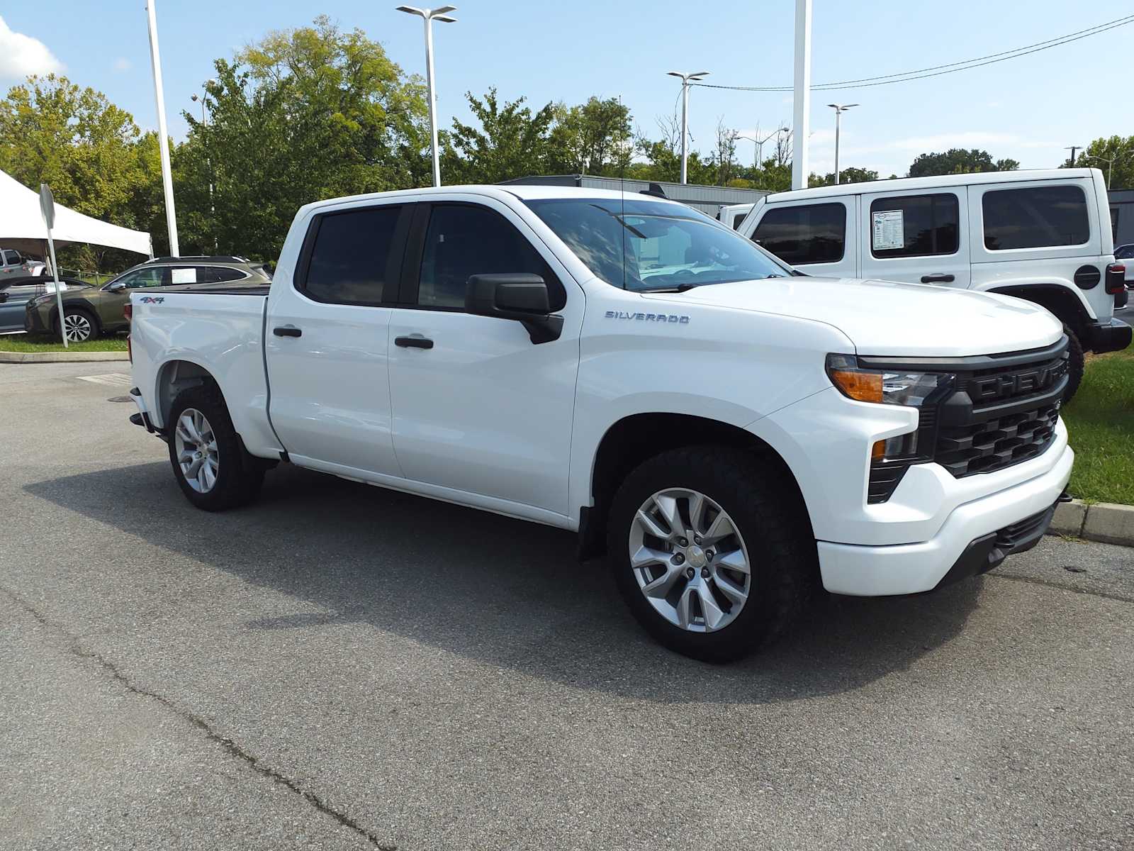 Used 2023 Chevrolet Silverado 1500 Custom 4WD Crew Cab 147