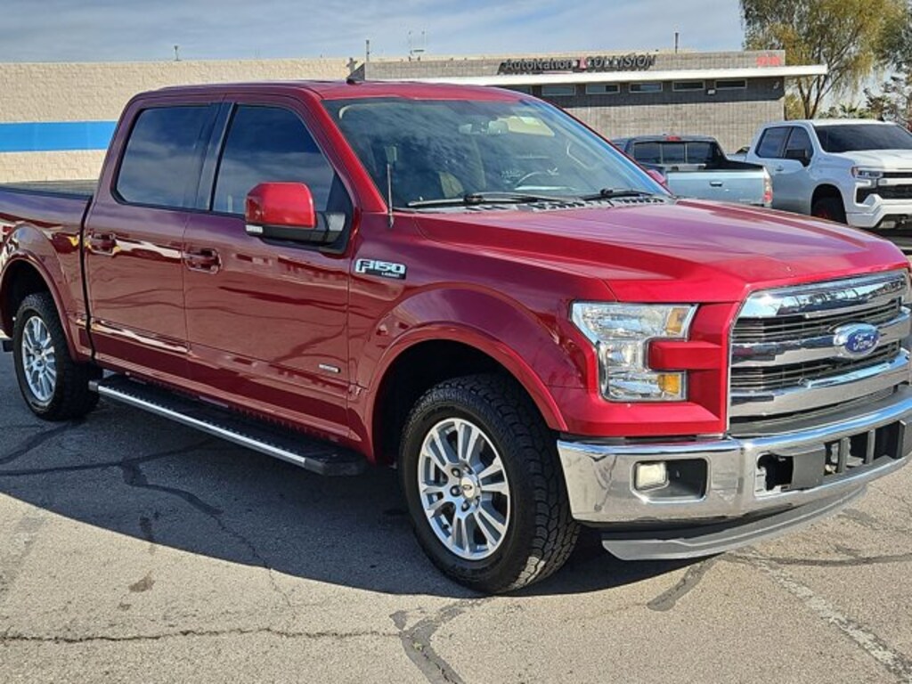 Used 2016 Ford F-150 Lariat Truck SuperCrew Cab
