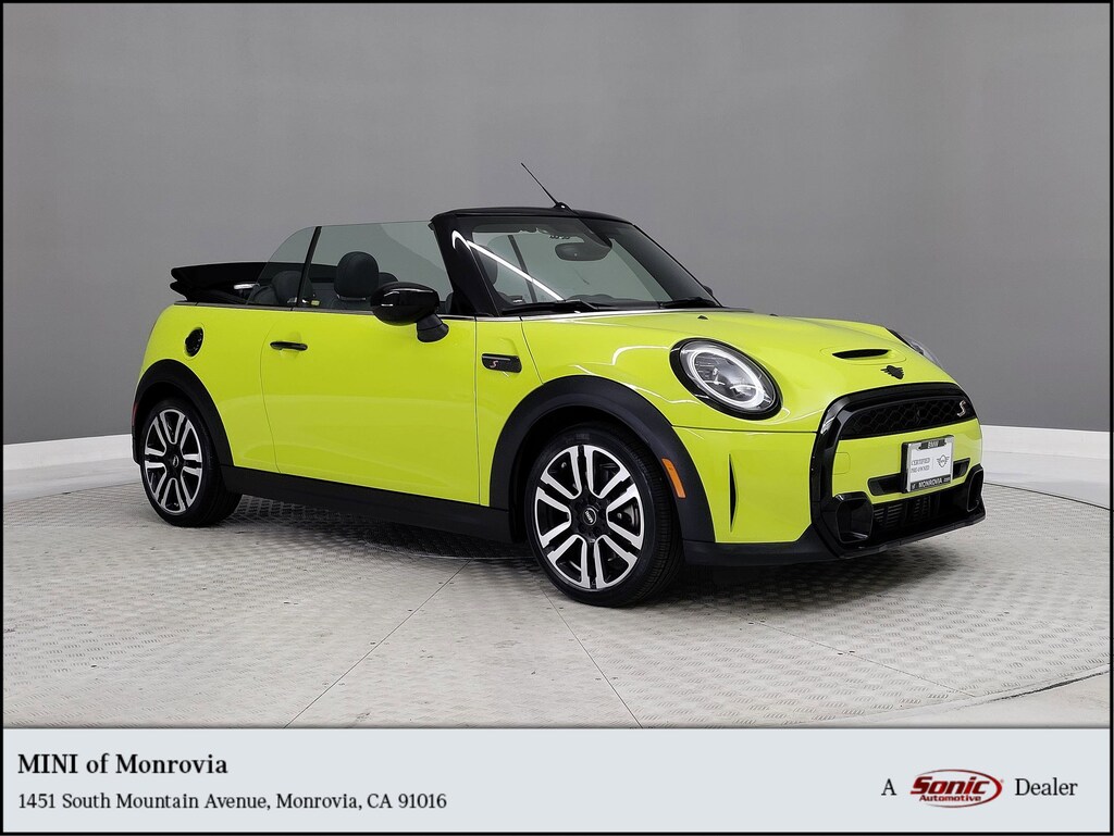 Certified 2023 MINI Convertible Cooper S Convertible