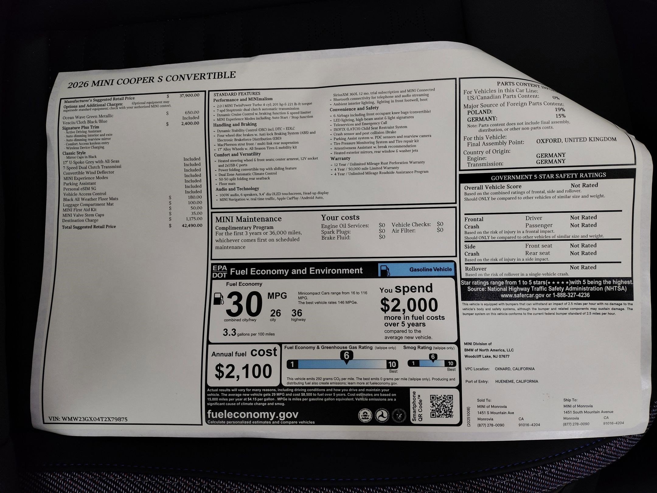 2026 MINI Convertible S - Photo 25