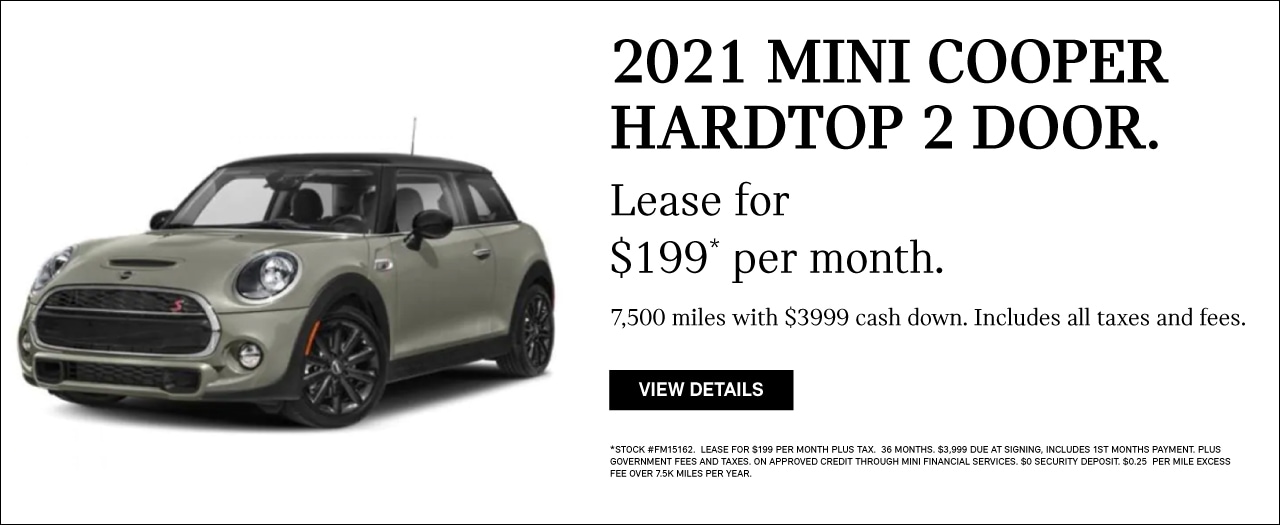 New MINI Specials Near Me | Peabody, MA