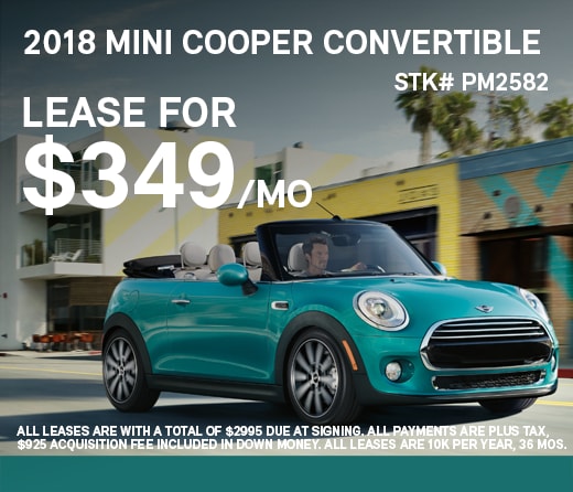Lease Specials Mini Of Pittsburgh