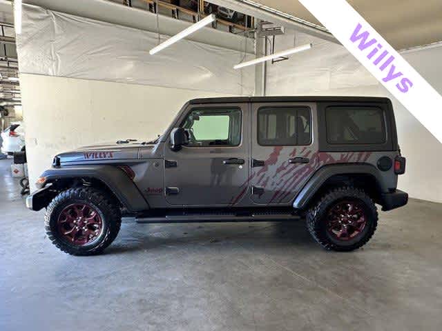 Used 2023 Jeep Wrangler 4-Door Willys Sport with VIN 1C4HJXDG8PW522480 for sale in Portland, OR