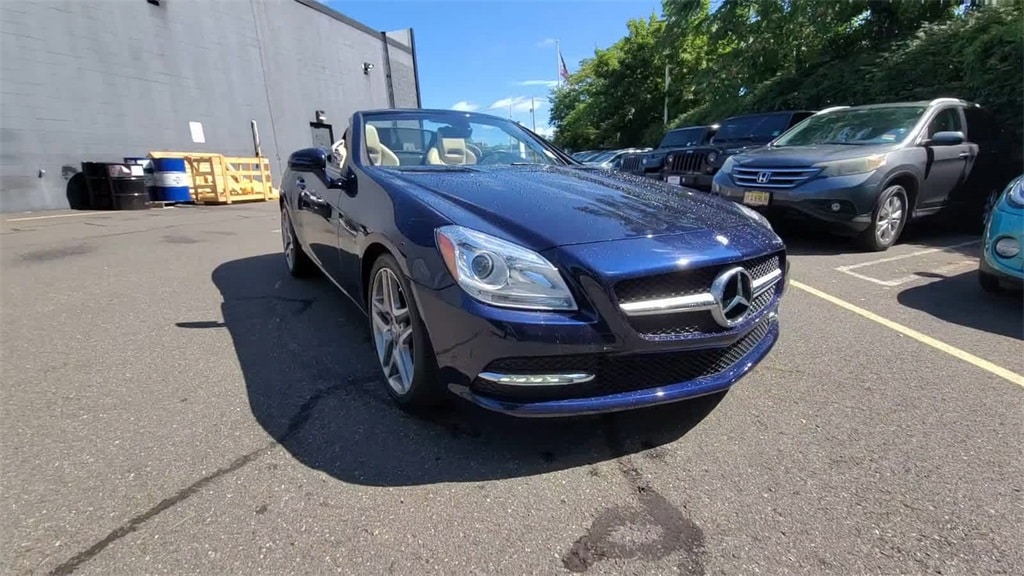 Used 2015 Mercedes-Benz SLK-Class SLK250 with VIN WDDPK4HAXFF101104 for sale in Ramsey, NJ