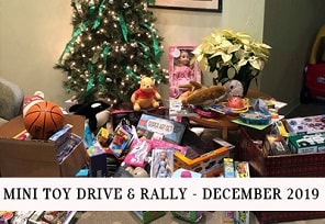 2019 Prestige MINI Holiday Toy Drive and Rally to Audrey Hepburn House