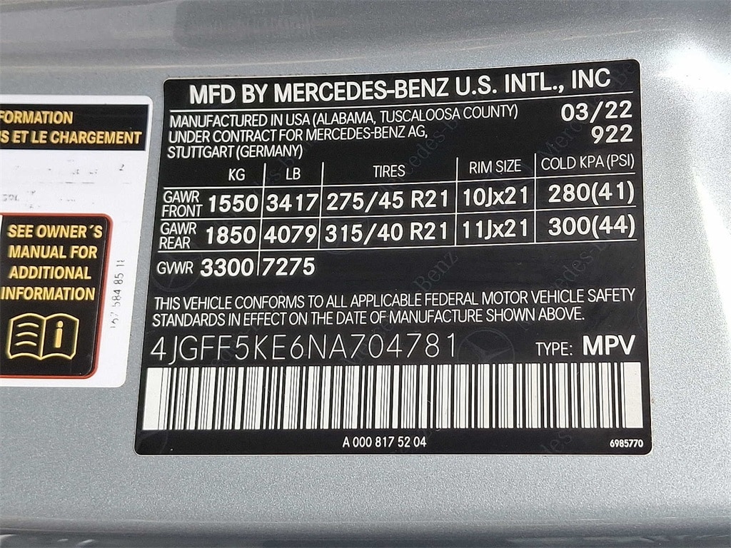 Thumbnail: 2022 Mercedes-Benz GLS - 25