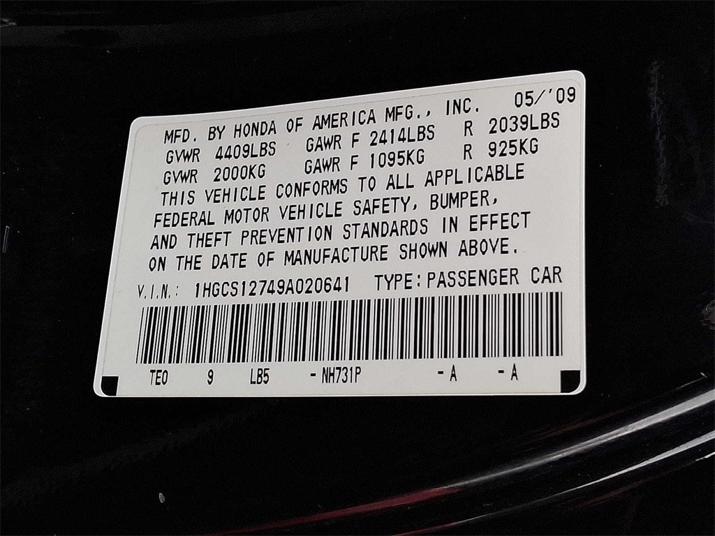 Thumbnail: 2009 Honda Accord - 26