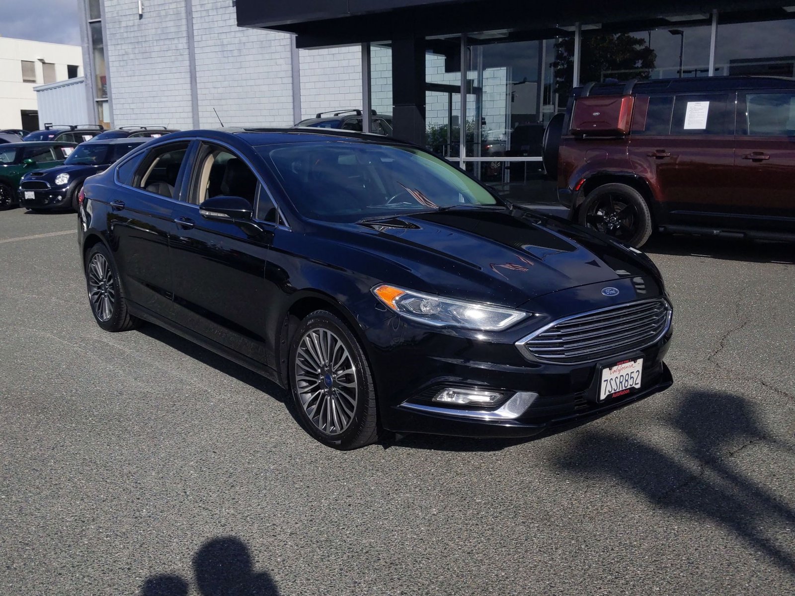 Used 2017 Ford Fusion Titanium 4dr Car