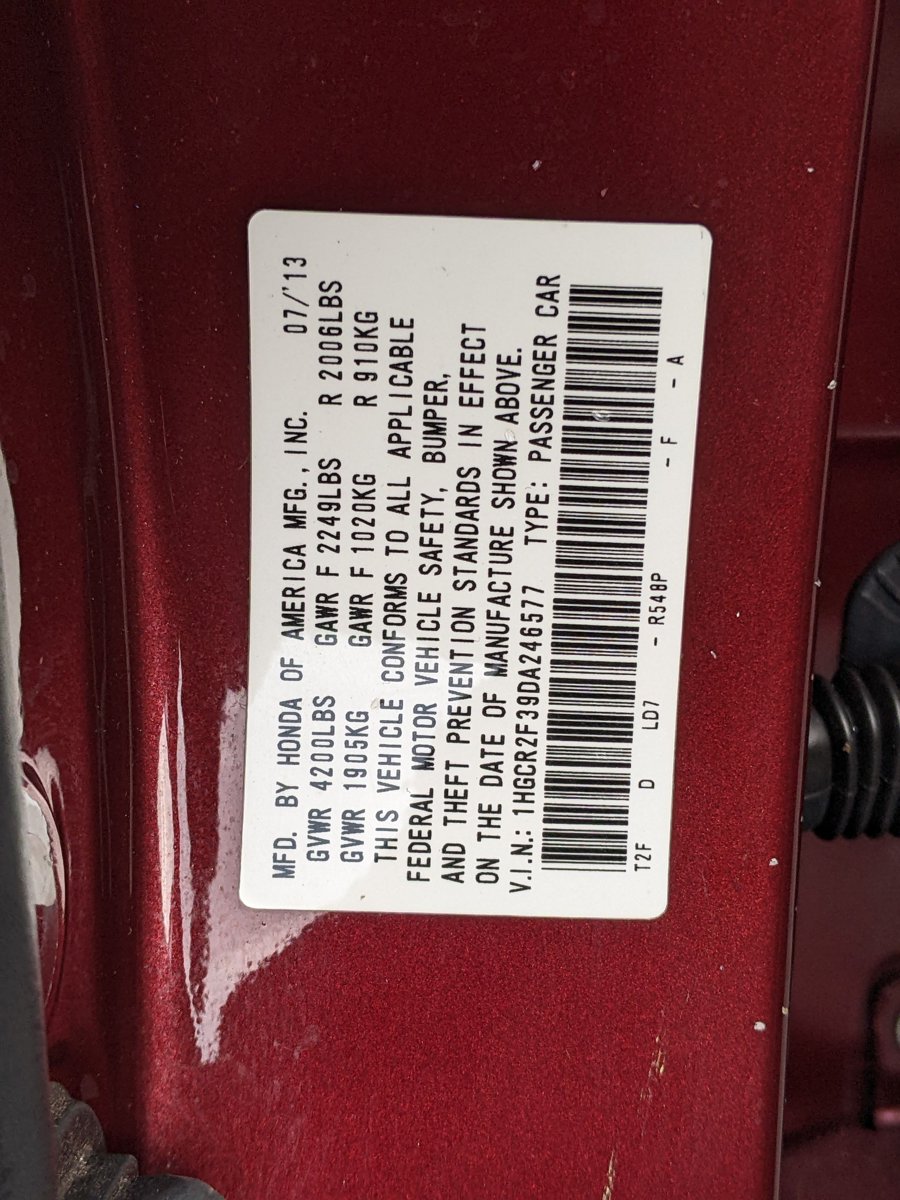 2013 Honda Accord LX - Photo 23