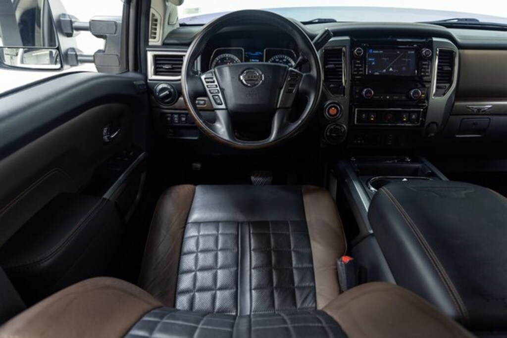 Used 2017 Nissan Titan XD Platinum Reserve Diesel Truck Crew Cab