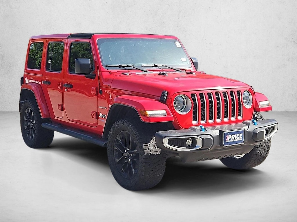 Used 2022 Jeep Wrangler 4xe Unlimited Sahara Sport Utility