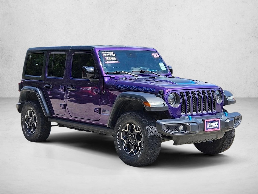Used 2023 Jeep Wrangler 4xe Rubicon Sport Utility