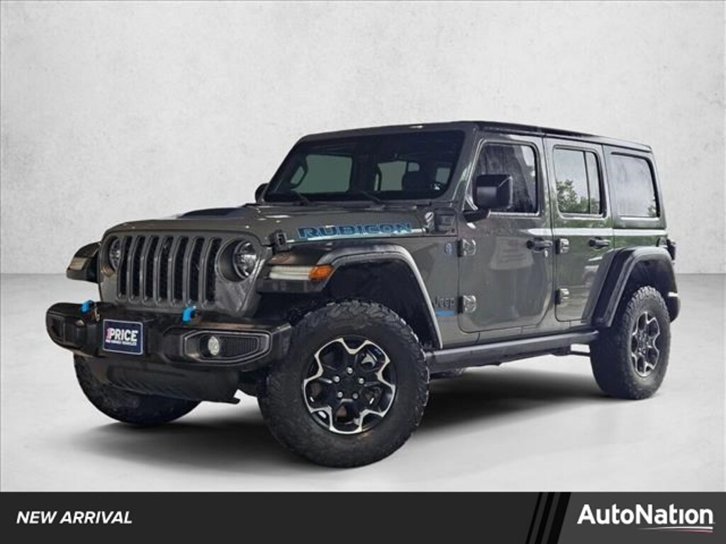 Used 2022 Jeep Wrangler 4xe Unlimited Rubicon Sport Utility