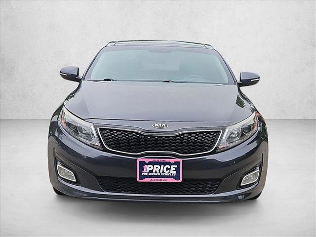 Used 2015 Kia Optima EX with VIN 5XXGN4A7XFG438048 for sale in Conroe, TX