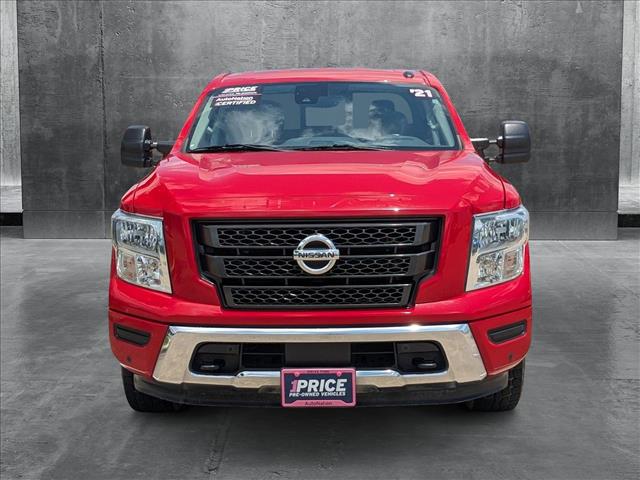Used 2021 Nissan Titan SV with VIN 1N6AA1ED8MN507172 for sale in Conroe, TX