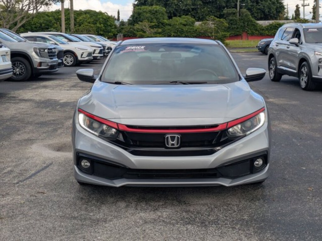 Used 2019 Honda Civic Coupe Sport 2dr Car