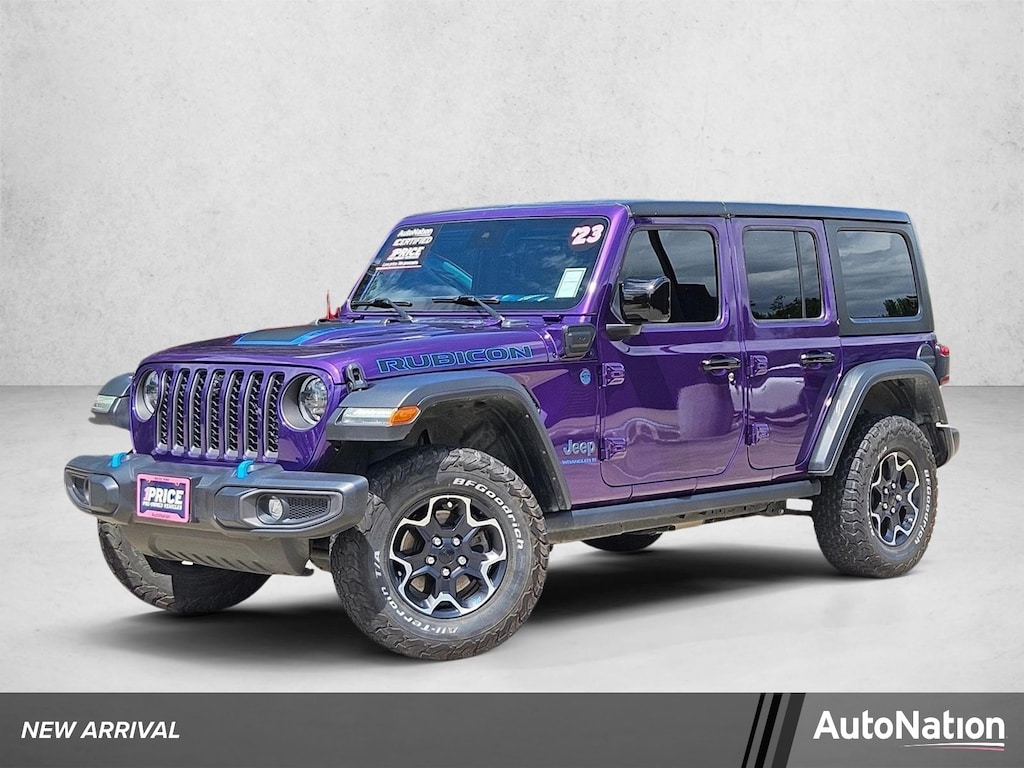 Used 2023 Jeep Wrangler 4xe Rubicon Sport Utility