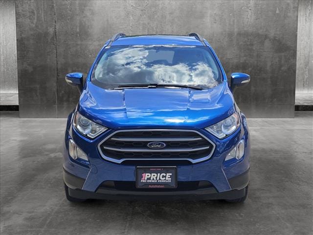 Used 2021 Ford EcoSport SE with VIN MAJ3S2GE0MC401336 for sale in Conroe, TX