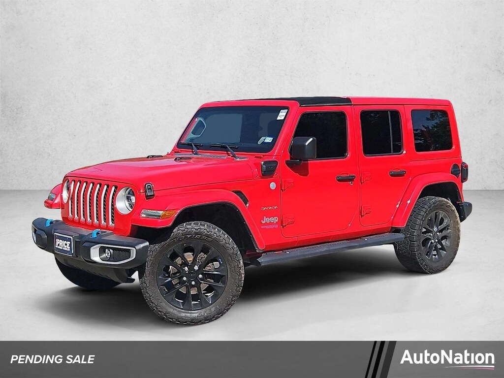 Used 2022 Jeep Wrangler 4xe Unlimited Sahara Sport Utility