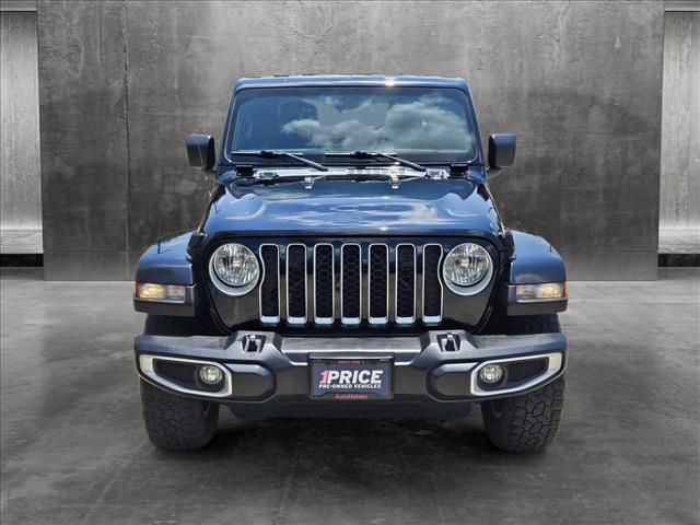 Used 2021 Jeep Gladiator Overland with VIN 1C6HJTFG9ML524717 for sale in Conroe, TX