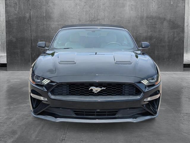 Used 2018 Ford Mustang EcoBoost Premium with VIN 1FATP8UH9J5132577 for sale in Conroe, TX
