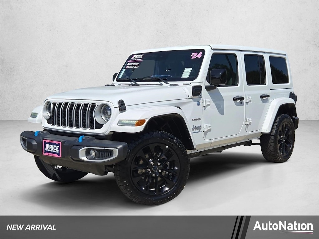 Used 2024 Jeep Wrangler 4xe Sahara Sport Utility