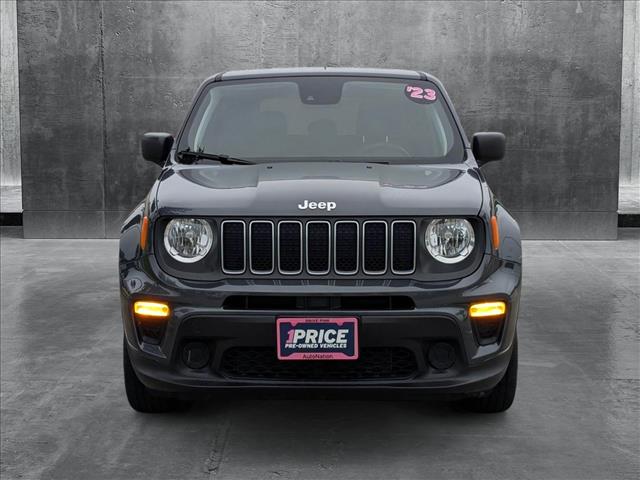 Used 2023 Jeep Renegade Latitude with VIN ZACNJDB1XPPP71745 for sale in Conroe, TX