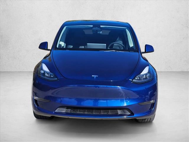 Used 2023 Tesla Model Y Long Range with VIN 7SAYGAEE4PF690147 for sale in Conroe, TX