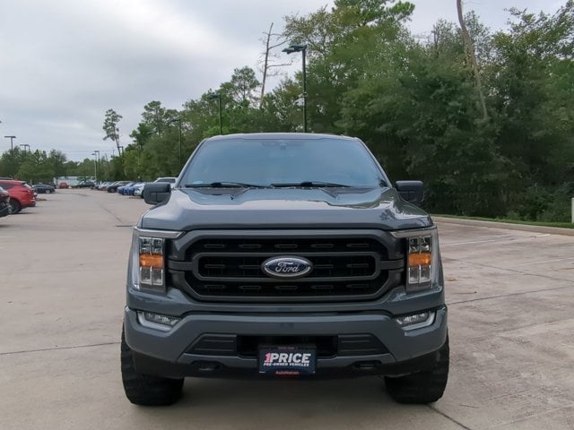 Used 2021 Ford F-150 XLT with VIN 1FTEW1EPXMKD15799 for sale in Conroe, TX