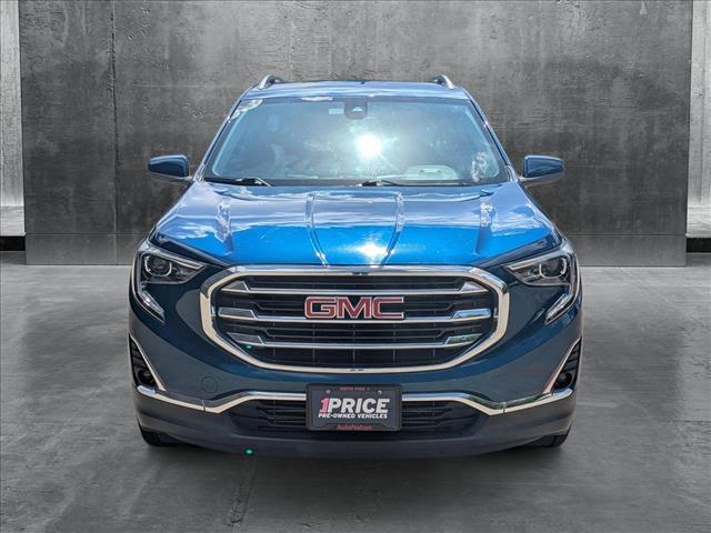Used 2020 GMC Terrain SLT with VIN 3GKALPEX1LL139544 for sale in Conroe, TX