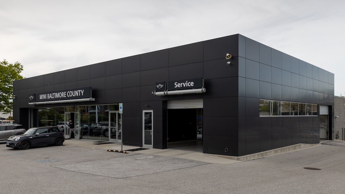 MINI of Towson Service Center entrance