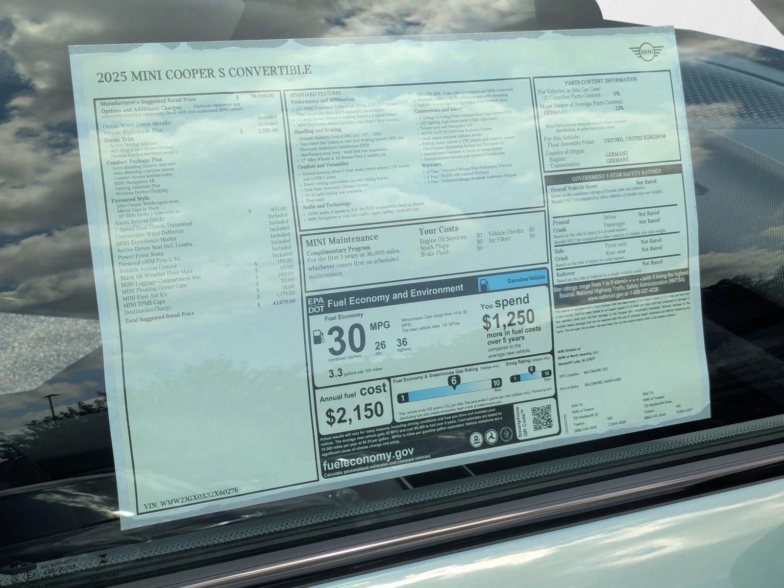 2025 MINI Convertible S - Photo 19