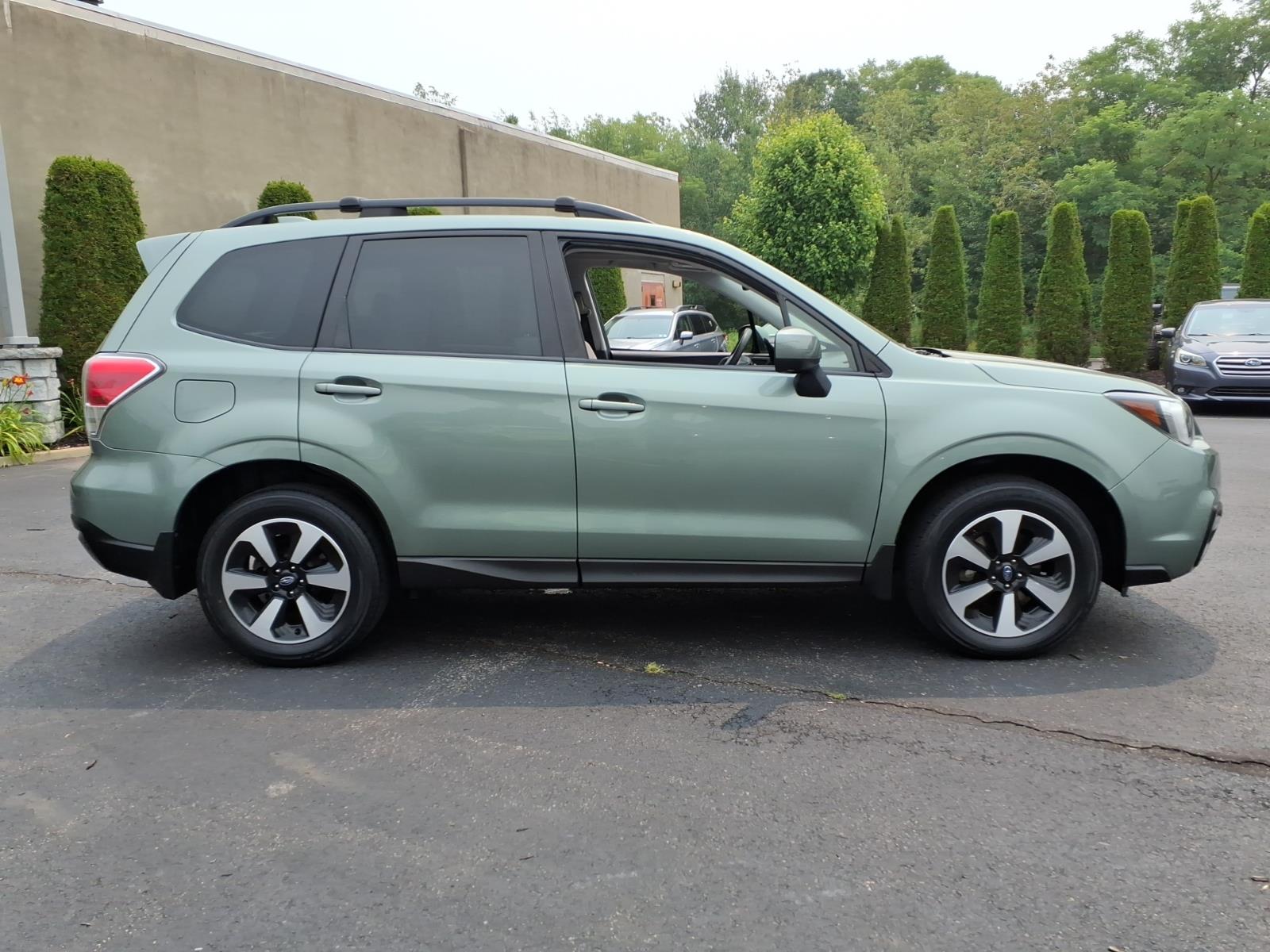 Used 2018 Subaru Forester Premium with VIN JF2SJAEC0JH455692 for sale in Moosic, PA
