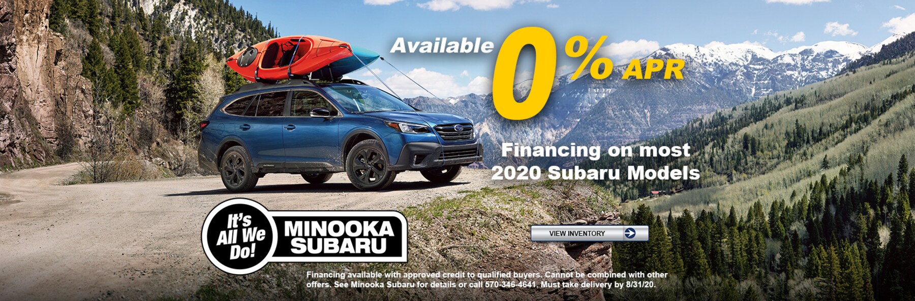 Minooka Subaru Locally Owned Dealership in Northeast PA!