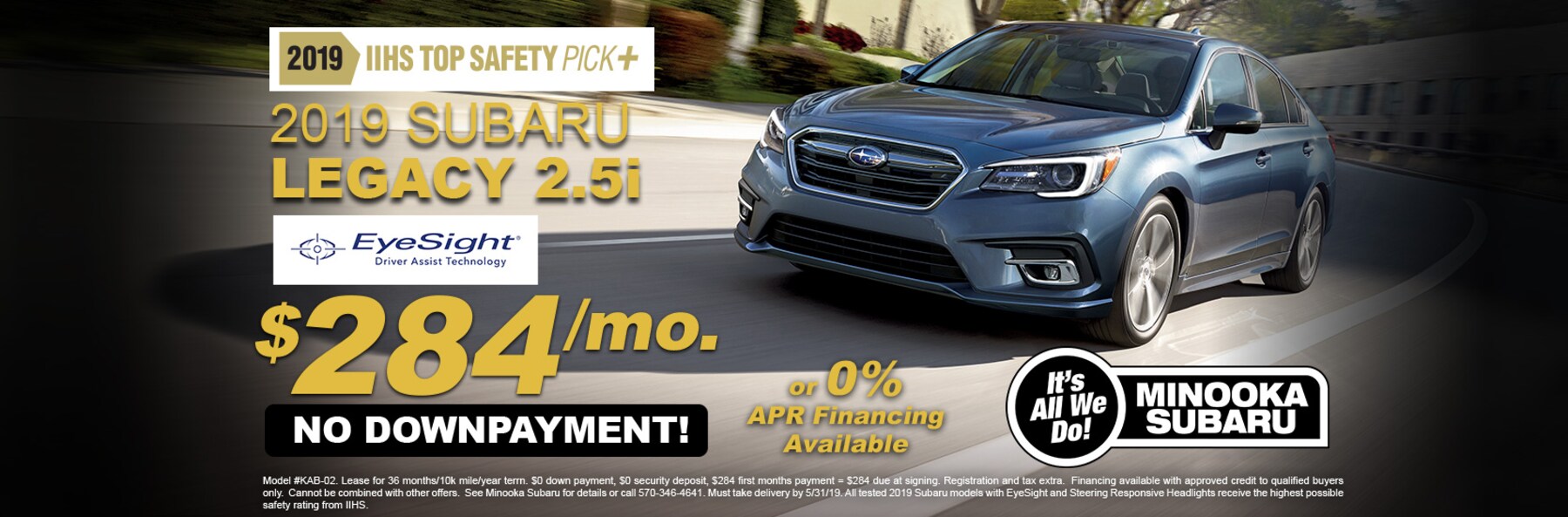 Minooka Subaru New 2019 Subaru Dealer in Moosic, PA near Scranton PA