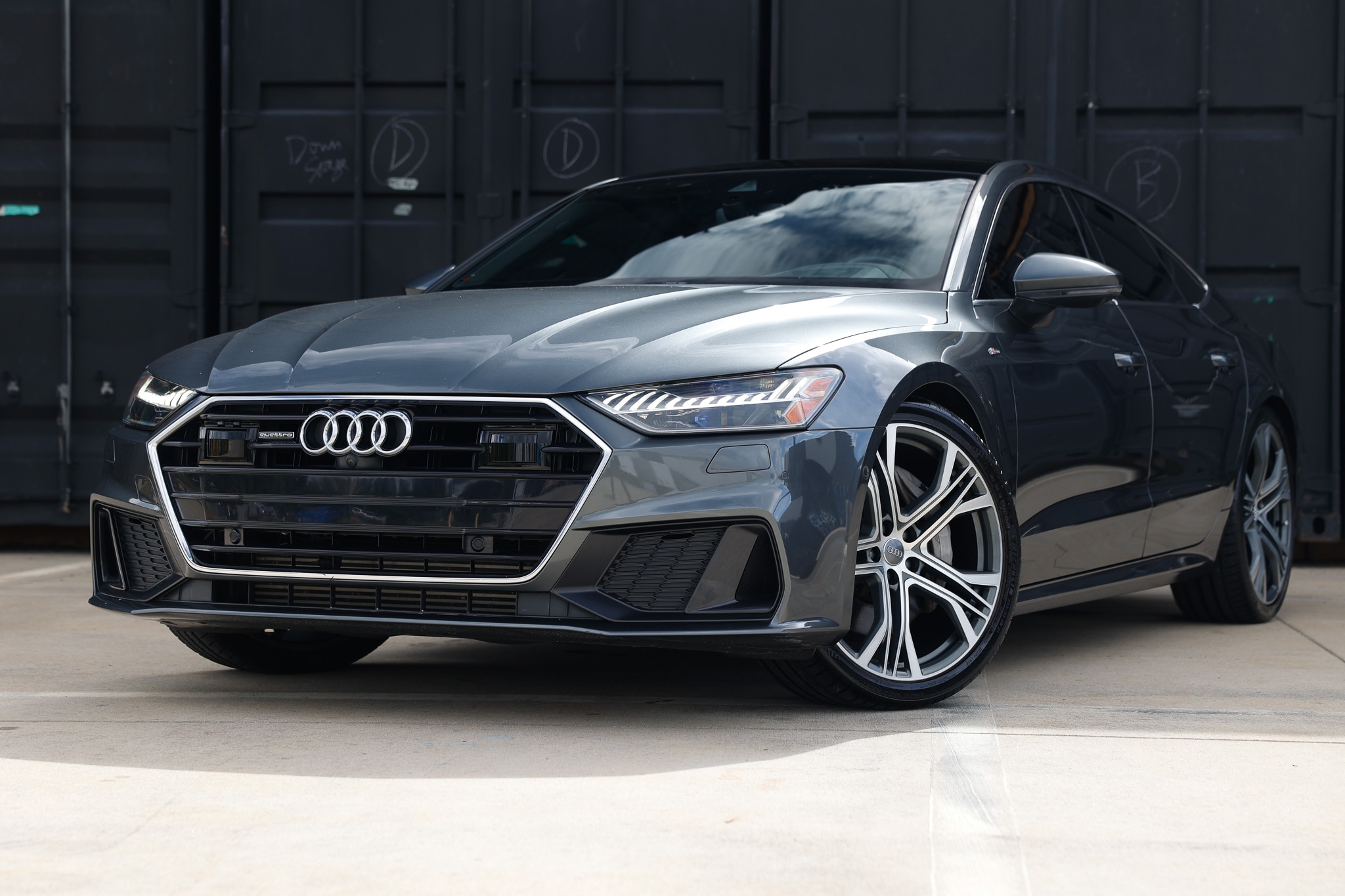 Gray 2019 Audi A7 Sedan All-Wheel Drive Automatic