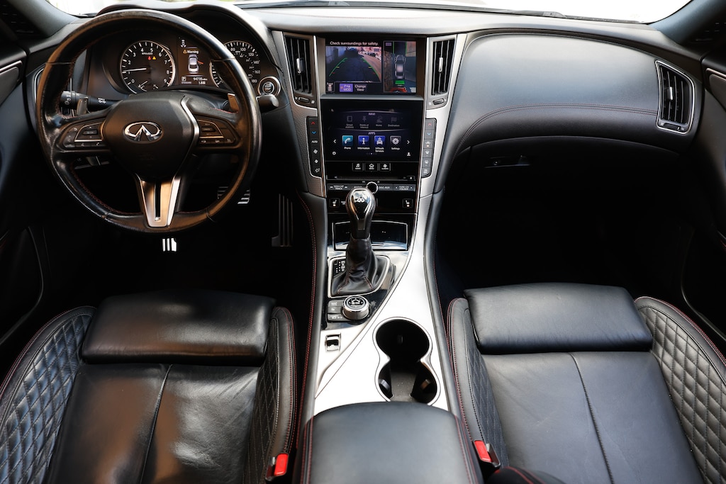 Used 2018 INFINITI Q50 Red Sport 400 Sedan