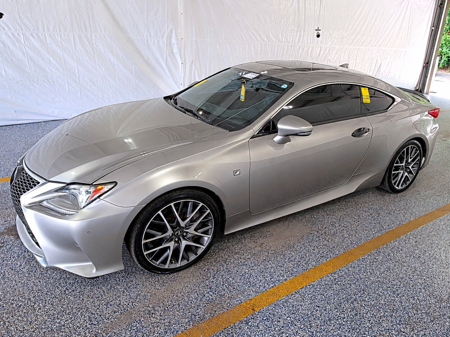 Silver 2016 Lexus RC Coupe Rear-Wheel Drive Automatic