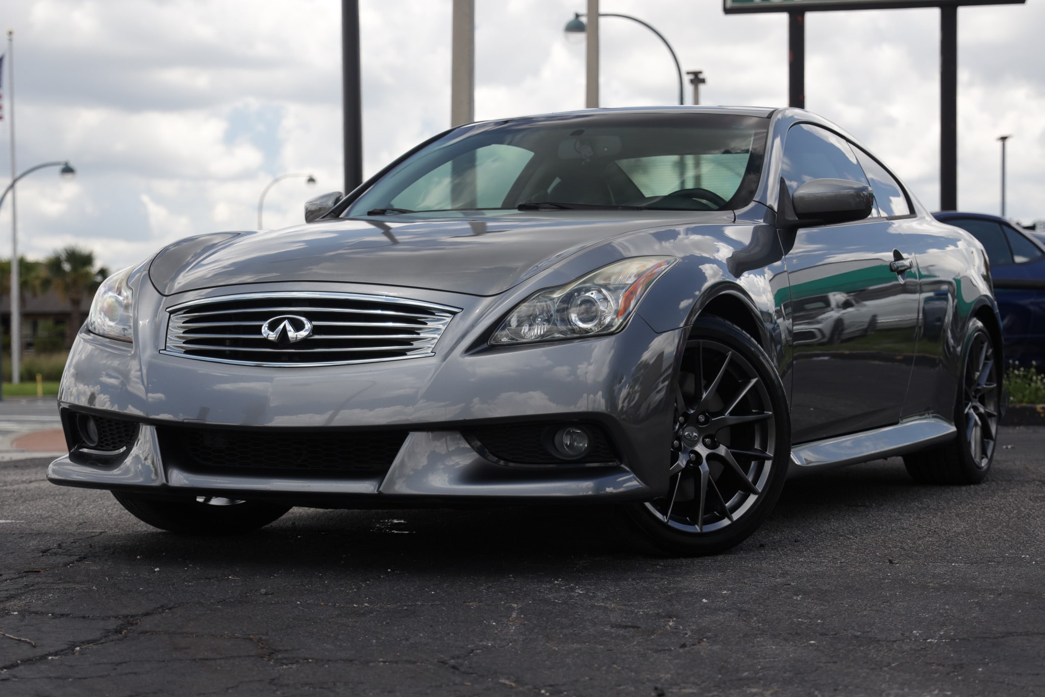 Gray 2012 INFINITI G37 Coupe Rear-Wheel Drive 7-Speed Automatic