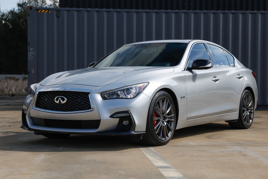 Used 2018 INFINITI Q50 Red Sport 400 Sedan
