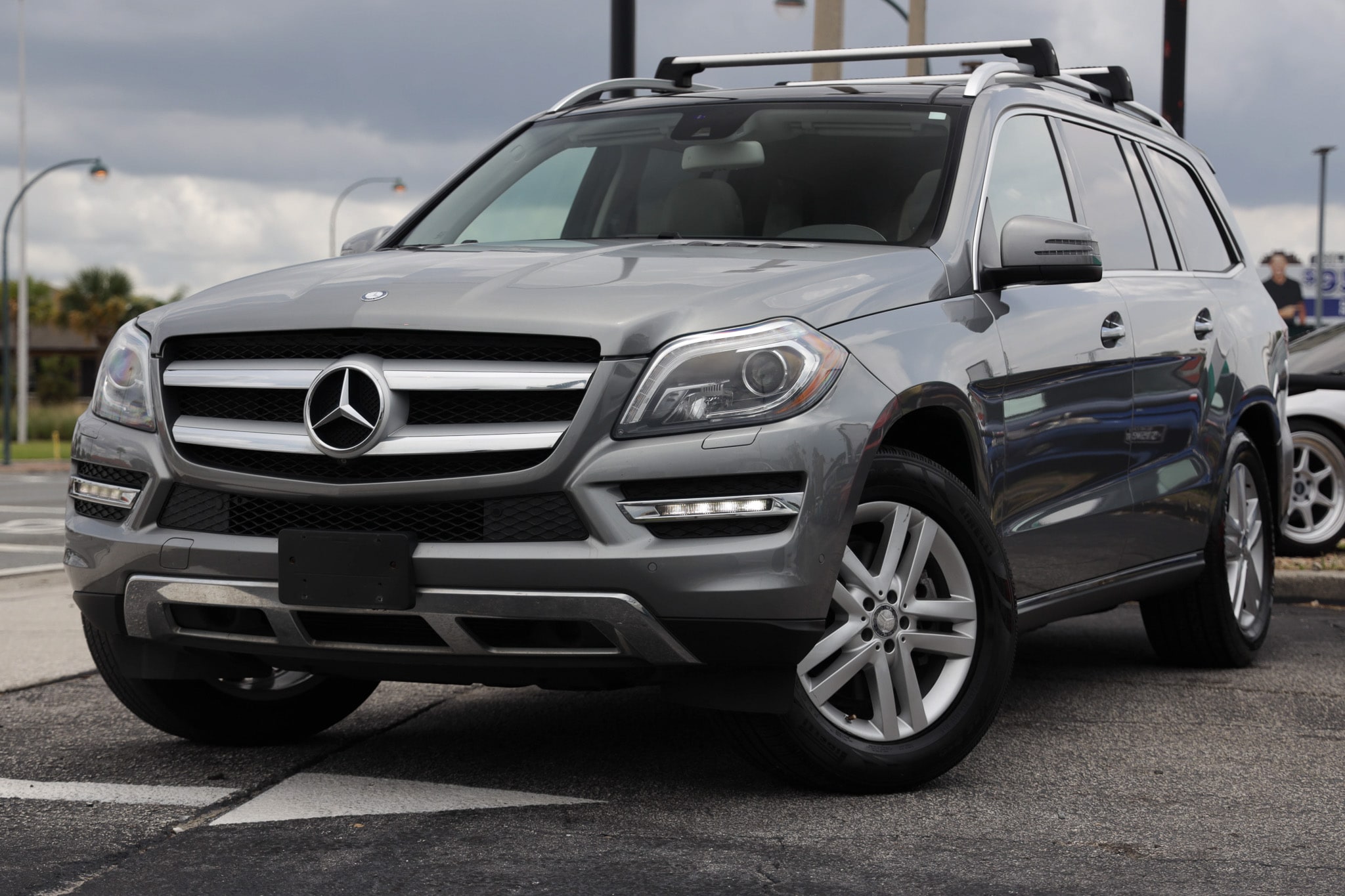 Gray 2015 Mercedes-Benz GL-Class SUV / Crossover All-Wheel Drive 7-Speed Automatic
