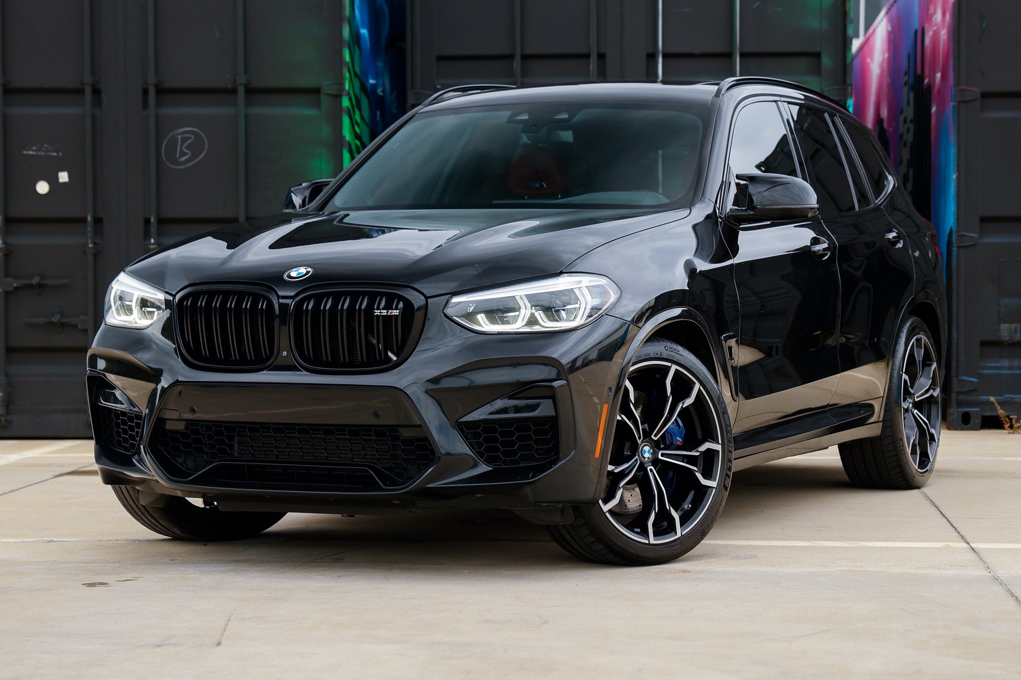 Black 2020 BMW X3 M SUV / Crossover All-Wheel Drive 8-Speed Automatic