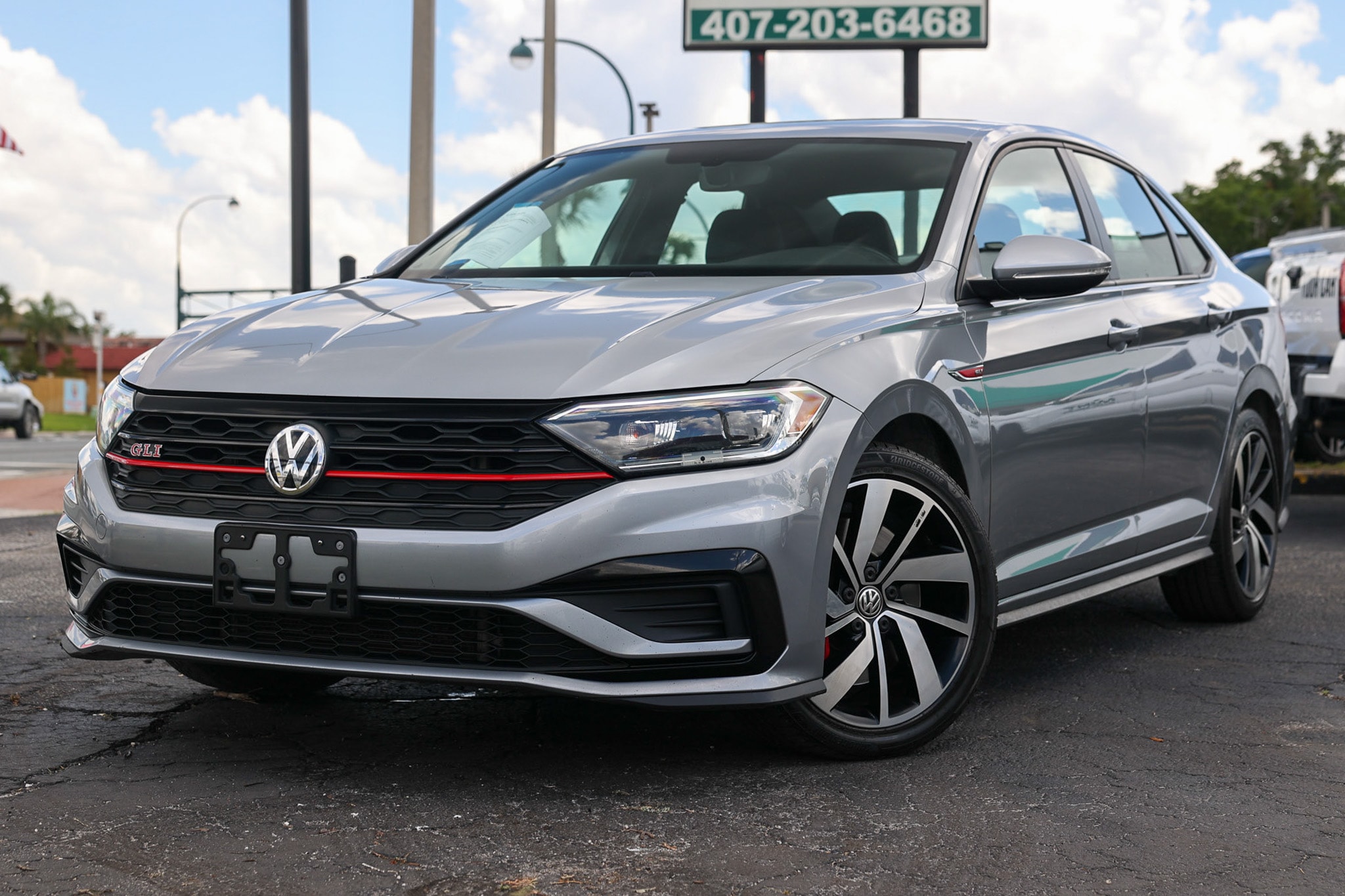 Silver 2020 Volkswagen Jetta GLI S FWD Sedan Front-Wheel Drive 7-Speed Automatic