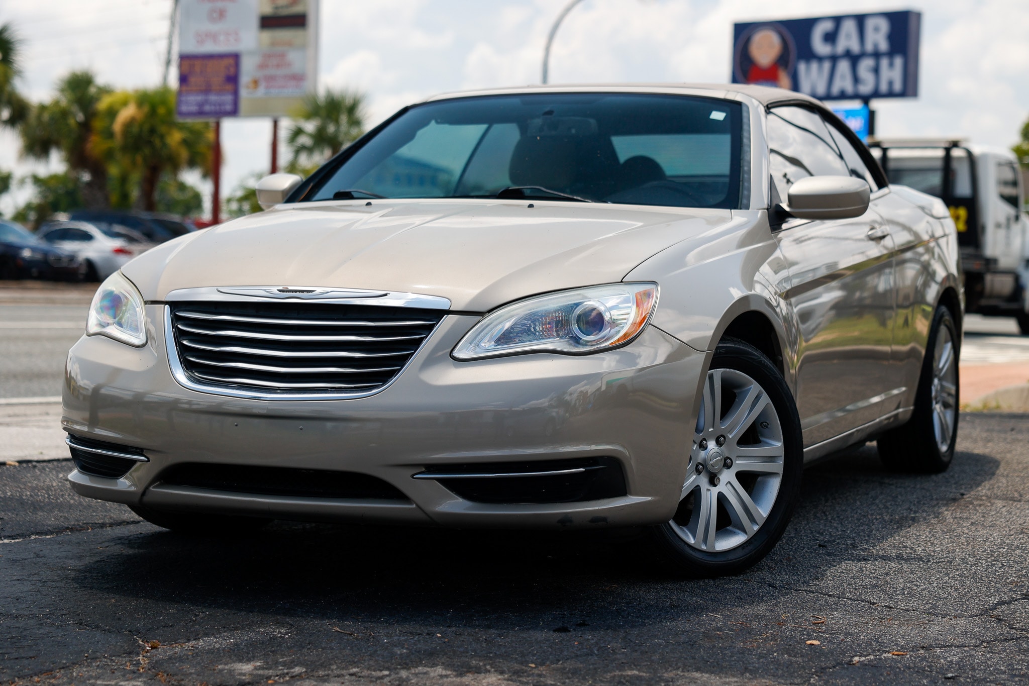 Silver 2013 Chrysler 200 Convertible Front-Wheel Drive Automatic