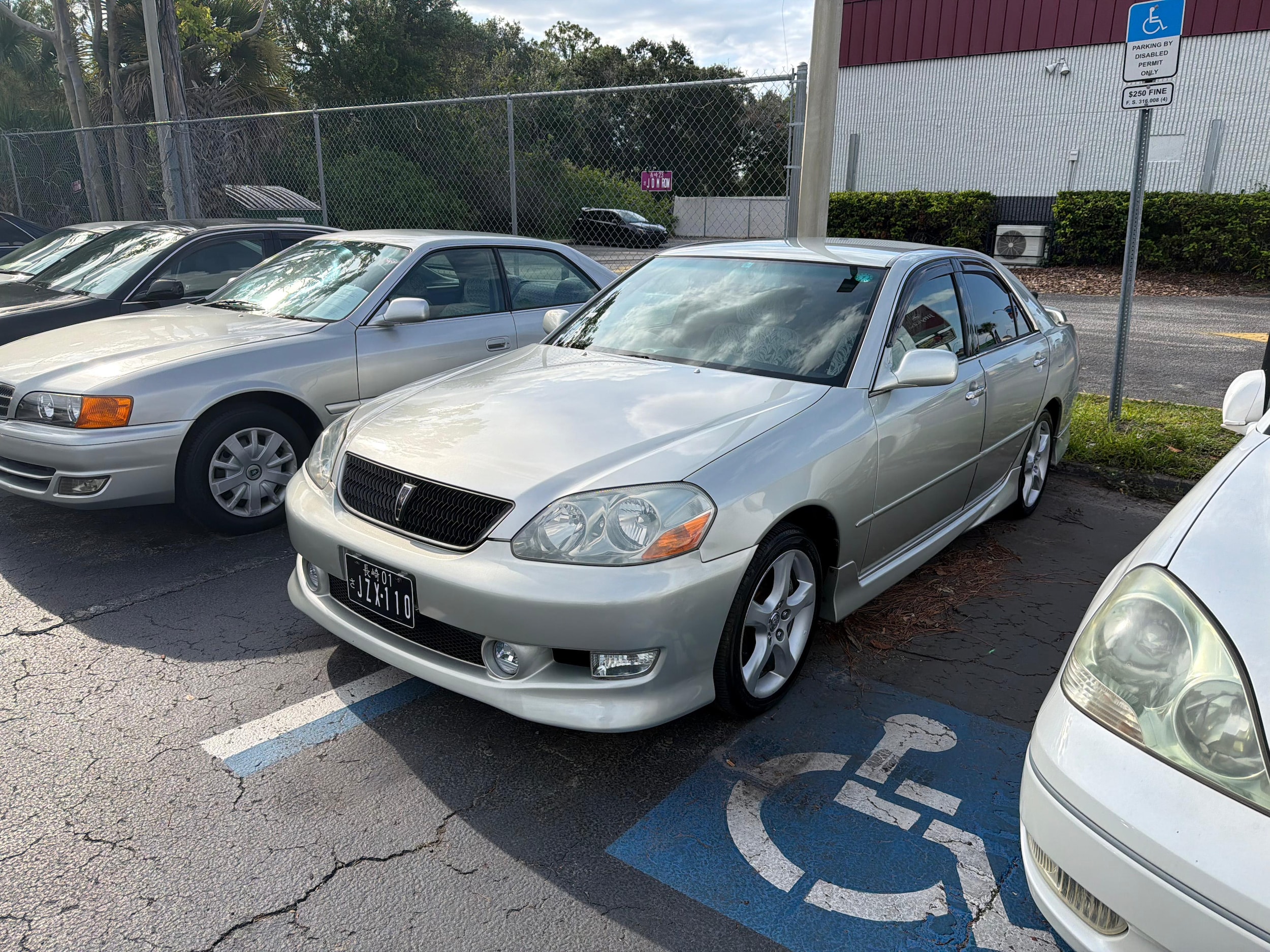 2001 Toyota Mark II JDM car for sale
