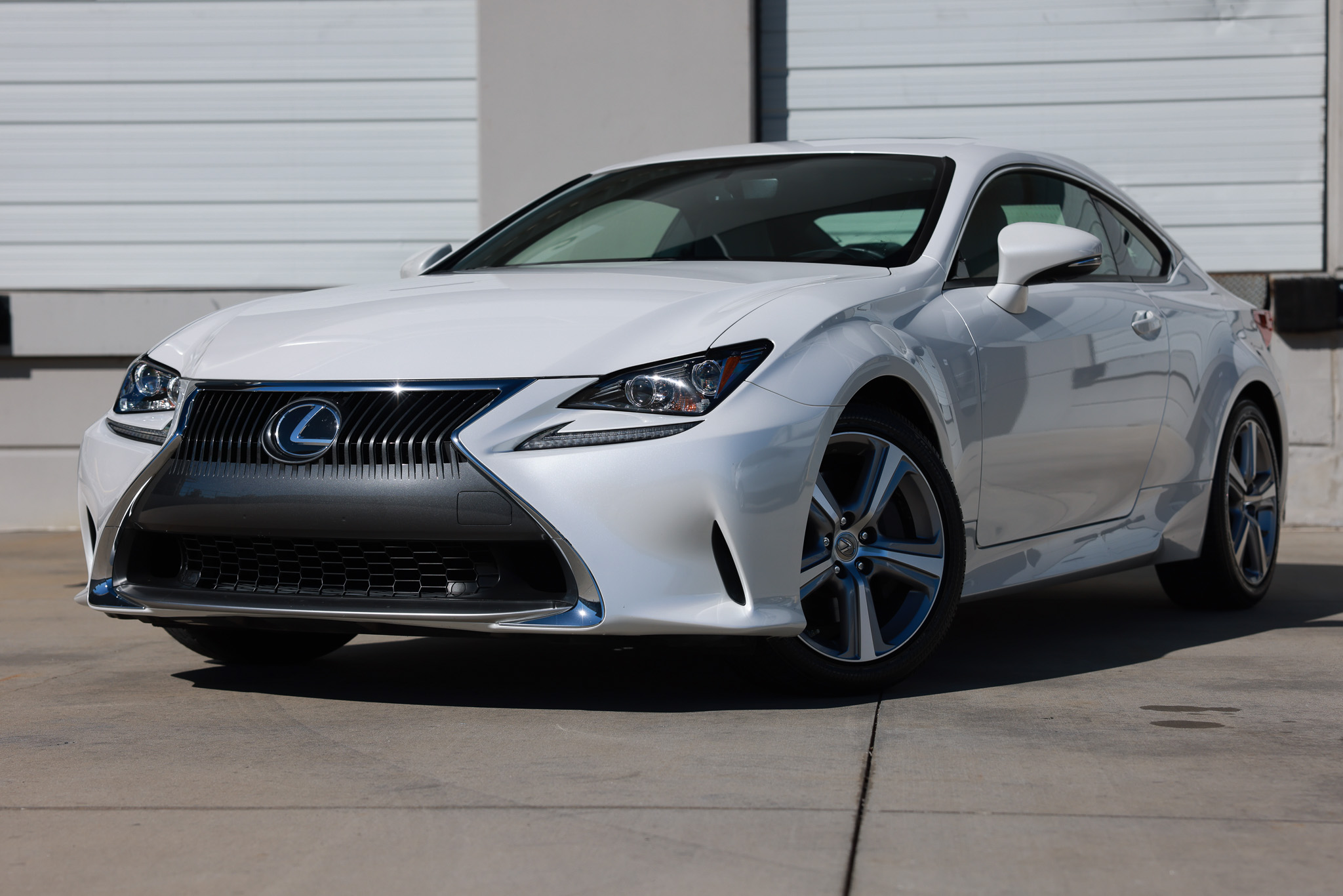 White 2016 Lexus RC Coupe Rear-Wheel Drive 8-Speed Automatic