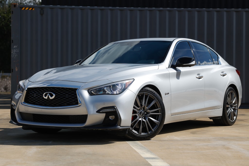 Used 2018 INFINITI Q50 Red Sport 400 Sedan
